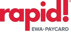 rapid! EWA * Paycard rapid! logo