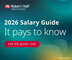 2026 Salary Guide from Robert Half 2026 Salary Guide from Robert Half