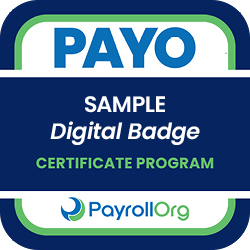 PAYO Digital Badge PAYO Digital Badge